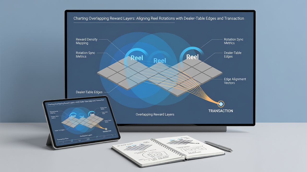 Visualisierung von synchronisierten Walzen und Tisch-Interaktionen in mobilen Casino-Apps