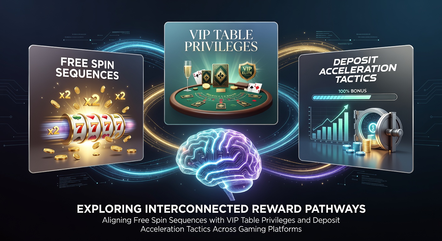 Vernetztes Belohnungssystem in Online-Casinos mit Freispielen und VIP-Elementen