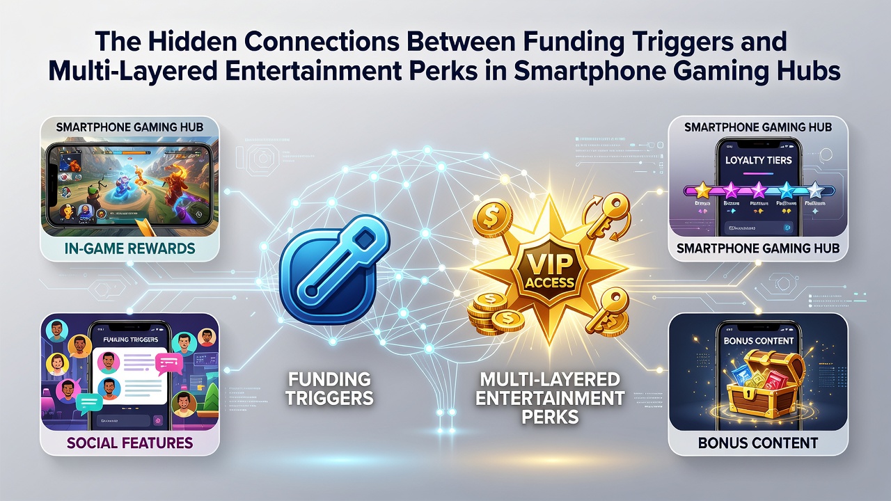Mobile Gaming-Hub mit vernetzten Einzahlungs- und Bonus-Systemen